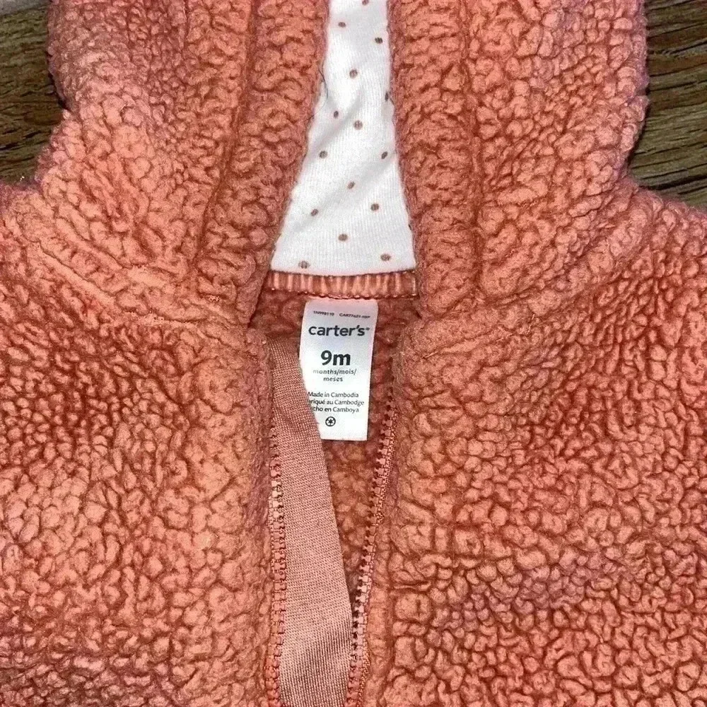 Carter’s baby Pram fleece onesie